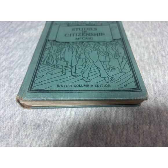 Studies in Citizenship Book by James McCaig Hardcover 1935 - Picture 5 of 7